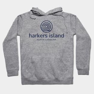 Harkers Island, NC Beach Summer Wave Hoodie